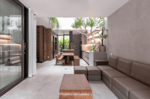 Void Rumah untuk sirkulasi udara.