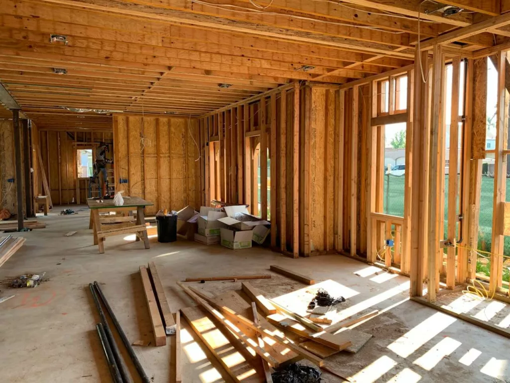 Contoh renovasi rumah.